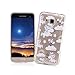 Produktbild XiaoXiMi Samsung Galaxy J3 2016 SM-J320F Hülle Transparente Klar TPU Handyhülle Soft Silicone Case Cover Weiche Flexible Schale Schlanke Glatte Tasche Ultra Dünne Leichte Etui Kratzfeste Stoßfeste Hülle mit Einfache Design Muster - Schöne Einhorn in Wolken