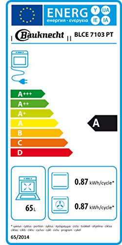 Bauknecht Heko 75BV20 IN Einbau-Herd-Kochfeld-Kombination / A / Kochfeld: Glaskeramik / Herdfarbe: Edelstahl- Schwarz / Multi 8 / 2-fach Backauszug - 2