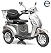 Produktbild Nova Motors Bendi silber - 15km/h Dreirad-Motorroller Elektromobil Seniorenmobil