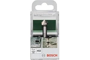 Bosch 2609255122 - Svasatore HSS, M5, da 12 x 56 mm, taglienti a 90°