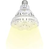 SANSI Pflanzenlampe LED E27 Vollspektrum-36W Pflanzenlicht Tageslichtweiß 2700lm Grow Light Voller Zyklus Wachstumslampe für 