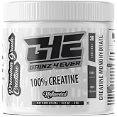 GAINZ4EVER Micronized Creatine Monohydrate Powder - 100% Pure, Unflavored (30 Servings) | Supports Muscle Growth, Strength & 