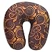 Produktbild Osmykqe Gold Flower Neck Pillow Comfortable Soft Microfiber Neck-Supportive Travel Pillow for Home, Neck Pain