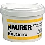 Stucco K2 In Pasta - Riempitivo Per Legno E Muri, Colore Bianco, Confezione Da 1kg, Made In Italy - Foto 6