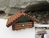 holzhütte kinder Insektendose Original Jordan 2 er set Gebirgshütte Holzhütte und Brücke für Spur H0 36/22