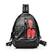 Produktbild Umhängetasche Handtaschen Schlug Die Farbe Gewaschen Ledertasche Freizeit Wild Reisetasche Rucksack College Wind,B