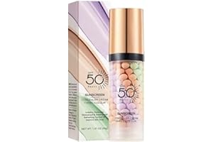 FANFALUV One Step Color Corrector Face Primer,Skin Perfecting Primer Makeup Isolation Cream To Even Complexion,Oil Control-Pore Minimizer Primer With Hyaluronic Acid & Niacinamide Makeup Base Formula