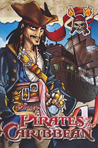 Disney's Pirates of the Caribbean Birthday Card with badge by Gemma