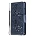 Produktbild YNAMW Samsung Galaxy A50 Hülle Handyhülle Flip Case Leder Brieftasche Etui Schutzhülle für Samsung Galaxy A50 Tasche (B2HD55)
