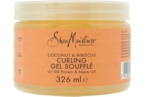 Shea Moisture - Gel modelador para rizos con coco e hibisco, 326 ml
