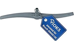 VIOKS Sprüharm Geschirrspüler Ersatz für BOSCH Sprueharm Unten 668148 00668148 für Geschirrspüler - Spülmaschine Ersatzteile Sprüharm 460x75mm Grau/Dishwasher Arm