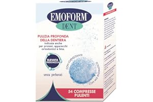 Emoform Dent, compresse effervescenti per la pulizia delle protesi - 54 pezzi
