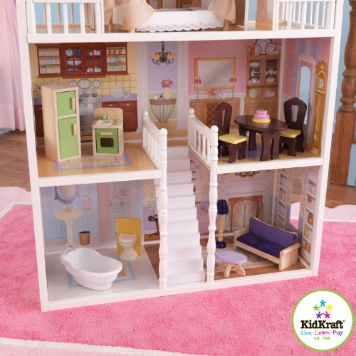 Kidkraft Savannah Dollhouse With 14 Piece Furniture