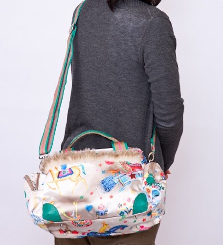 Oilily Russian Tale Handbag Khaki - 11