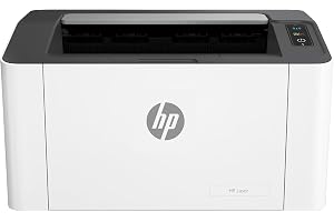 HP Laser 1008w Printer, Monochrome Laser (Home & Home Office), Wi-Fi Direct, Up to 21 ppm, 150-Sheet Input Tray, Compact, 10,000 Page Duty Cycle
