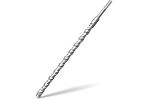 FIMIBUKE SDS Plus wiertło 18 mm x 350 mm, z 4 frezami z węglików spiekanych i podwójnymi śrubami, do betonu, kamienia naturalnego