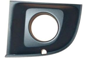 RAS RICAMBI AUTO STORE Griglia sinistra paraurti anteriore con sede fendinebbia, compatibile con FIAT 500 dal 07/2007 al 06/2015