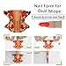 Born Pretty 100pcs/roll Oval Shape Adhesive Nail Form for Acrylic/UV Gel Nail Tips Nail Extension Nail Art Tool