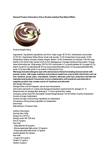 KOMPLETT-SET KÄSEHOBEL+CHOCO ROULETTE WEISS MARMORIERT ® + HAUBE - 5