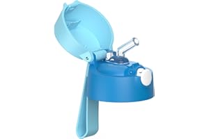 Couvercle de rechange JARLSON pour biberon "CHARLI" et "EMI", pièces de rechange, couvercle paille, avec embout en silicone