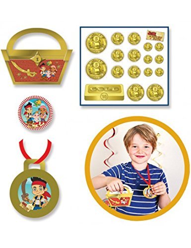Preisvergleich Produktbild Amscan Iternational Jake and NLP Treasure Hunt by Disney Junior