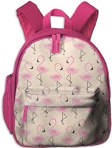 Cutebag Peach Flamingos Girls / Boys Backpack Kids Bag Childeren School Rucksack