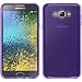 Produktbild PhoneNatic Case für Samsung Galaxy E7 Hülle Silikon lila transparent Cover Galaxy E7 Tasche + 2 Schutzfolien