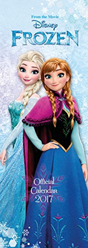 Download Disney Frozen Official 2017 Slim Calendar - Slim Wall Calendar 2017