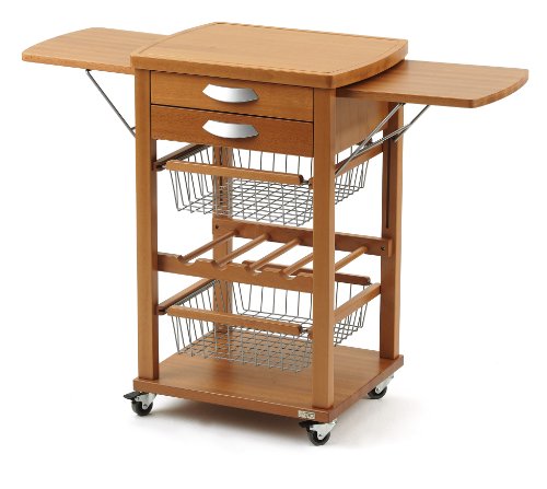 ARREDAMENTIITALIA Carrito 582 Sanitago Marrón Claro