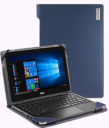 Broonel - Profile Series - Blue Leather Luxury Laptop Case For The Lenovo ThinkPad L380 Yoga