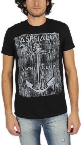 Asphalt Yacht Club - Mens Anchor Wood T-Shirt