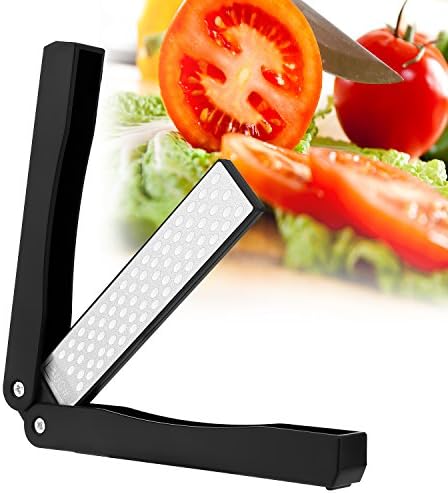 Promithi Unisex's Transformable Shape Pocket Fire Stater with Compass, Whistle and 2in Serrated Blade with Black, one size