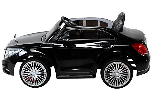 Kinder Elektroauto Mercedes S600 Lizenziert EVA Tyres - Dashboard - Ledersitz Kinderauto Elektro Auto Spielzeug für Kinder