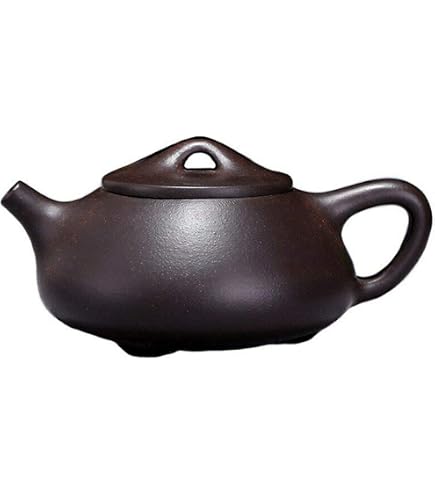 Théière Yixing Xishi Zini 170 G – Argile Chinoise Authentique 9 Trous, Thé Kungfu, 200 Ml, Fait Main