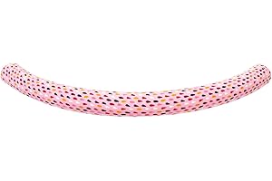 BABYDOME Funda protectora para la barra apoyabrazos del carrito - manillar: diseño exclusivo, seguridad y confort para tu bebé. Fabricación artesanal en España. Motivo: gotas rosa