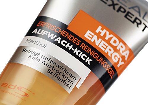 L’Oréal Men Expert Hydra Energy erfrischendes Reinigungsgel Aufwach-Kick, 1er Pack (1 x 150 ml) - 2