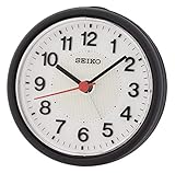 Seiko Wecker, Kunststoff, schwarz, 9.3 x 3.2 x 6.3