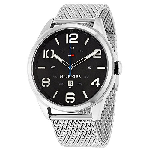 Tommy Hilfiger Herren-Armbanduhr Analog Quarz Edelstahl 1791161