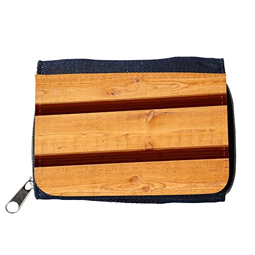 Preisvergleich Produktbild Portemonnaie Geldbörse Brieftasche / / M00158645 Hintergrund-Muster-Holzplatte / / Purse Wallet