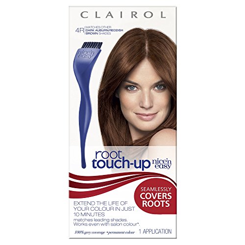 Nice'n Easy Permanent Hair Colour Root Touch Up - No. 4R Dark Auburn/Reddish (previously 4.6)