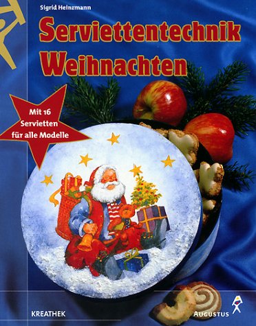 Preisvergleich Produktbild Serviettentechnik Weihnachten, m. 16 Servietten