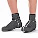 Produktbild XIAXIACP Fahrradschuhe Abdeckung, Motorrad Regen Gang Einstellbare Schuhe Abdeckung Wasserdichte Reflektierende Schutz Füße Gamaschen für Männer Frauen Outdoor Sports Schuhe Abdeckungen,L