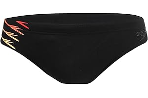 Speedo Bañador Tipo Slip de 7 Cm con Panel Técnico Calzoncillos de Natación Hombre