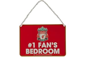 LIVERPOOL F.C. Liverpool Panneau de Chambre Unisexe No 1 Fan de Manchester United Multicolore