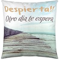 Dream&Fun Funda de cojín reversible Sueña 50 x 50 cm