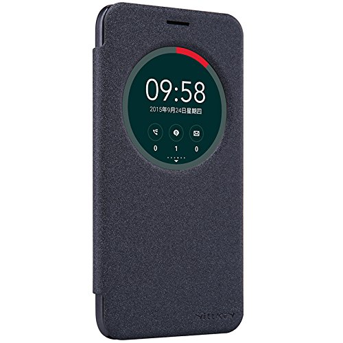 ASUS ZenFone 2 Laser ZE500KL 5 0-Inch Funda Case - IVSO Slim Armor Cover Funda Protectora para ASUS ZenFone 2 Laser ZE500KL Smartphone  Slim Book Series - Negro 