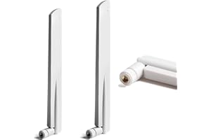 WODGREAT Antenna 4G LTE SMA Maschio 10dBi Omnidirezionale antenna di rete Compatibile con Huawe B525 B535 B310 B311 B315 B593 E5186 4G LTE CPE Router,Modem Cellulare Hotspot,Telecamera IP Sicurezza