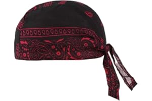 SJTJSPX Bonnets de Cuisine Chapeau Turban de Chef Toque de Cuisinier Réglable Chapeau de Cuisine Bandeau Sèche Rapide Bonnet de Chef pour Restauration Bandana Homme Femme Bonnet de Service