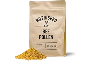 Nutriseed Bee Pollen 100g - Nutrient Rich Complete Superfood with Vitamins, Minerals, Amino Acids & Fatty Acids, Rich in Protein & Antioxidants, 100% Natural, Gluten-Free, Sourced from Spain
