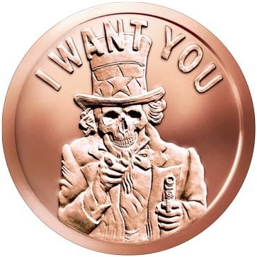 "I Want You" (Slave Uncle) 1oz 999 Fine Solid Copper Bullion Coin